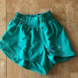 lululemon athletica Teal Athletic Shorts
